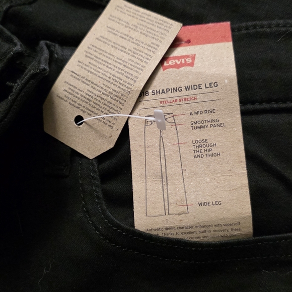 318 Shaping Wide Leg Women's Jeans - Picture 10 of 11